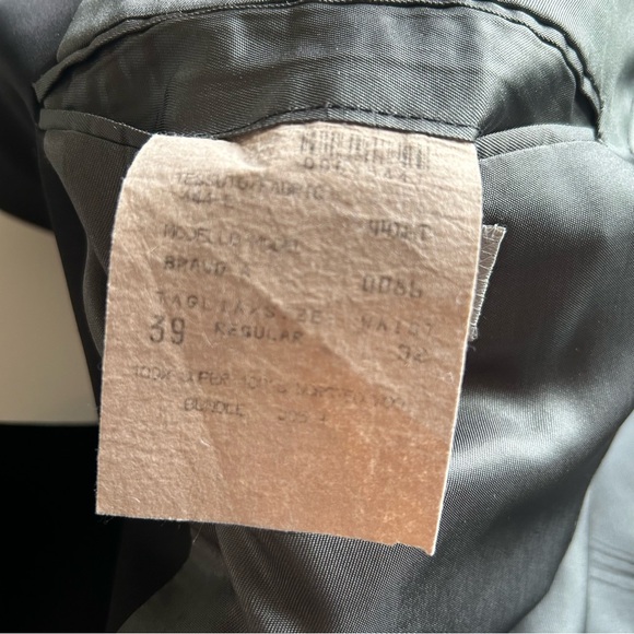 Givenchy Monsieur Black Tuxedo Blazer with Satin Lapel 100% Super Wool 39 - Picture 8 of 15